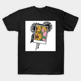 Sunflower Polaroid T-Shirt